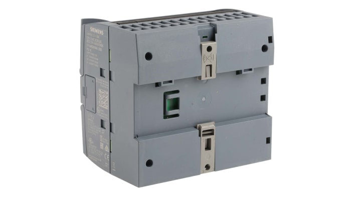 CPU PLC Siemens SIMATIC S7-1200 6ES7214-1AG40-0XB0 con 4 MB di memoria, supporto Ethernet e 14 ingressi digitali. Ideale per automazione industriale.