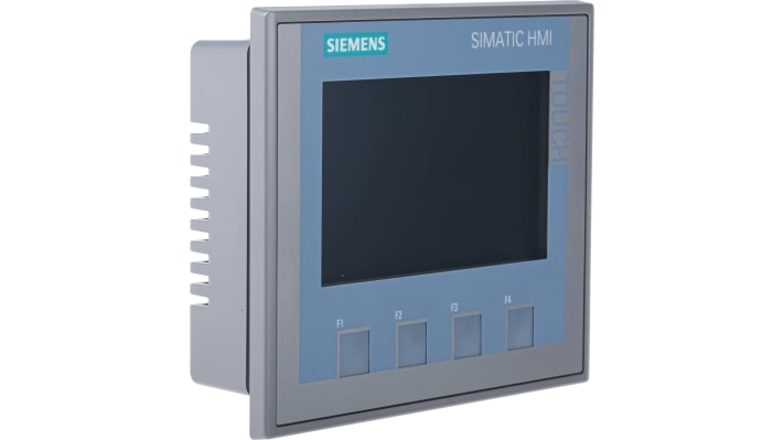Pannello SIMATIC HMI 4,3" KTP 44 IP65 Siemens - 6AV2123-2DB03-0AX0 per controllo e monitoraggio in ambito meccanico. Display TFT ad alta risoluzione e supporto USB.
