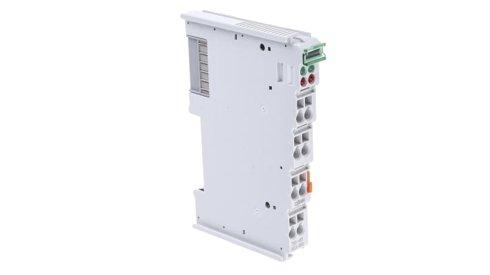 Wago 750-461/003-000, modulo I/O analogico per guida DIN, 2 ingressi Pt100, dimensioni 64 x 12 x 100 mm, grado di protezione IP20.