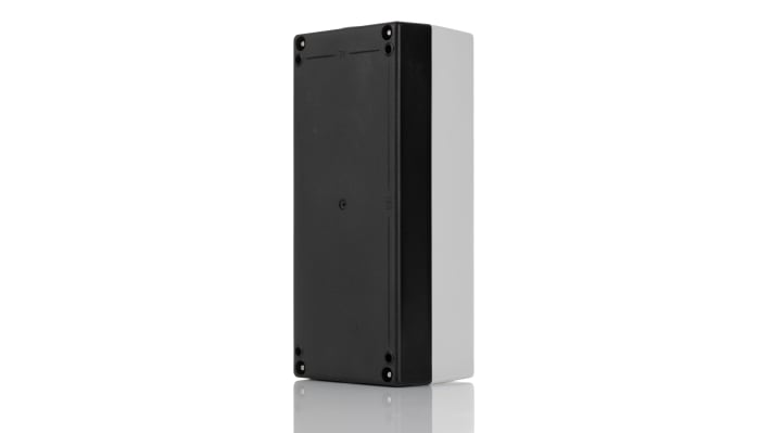 Contenitore per pulsante Siemens 3SU1804-0AA00-0AB1 con 4 fori Ø 22mm - Serie SIRIUS ACT: ideale per ambienti industriali.