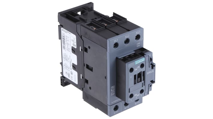 Contattore trifase Siemens 3RT2037-1AP00 - 65A 400V CA, Serie SIRIUS Innovation. Ideale per applicazioni industriali.