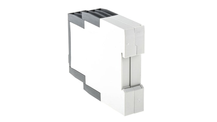 Relè di monitoraggio temperatura ABB, contatti SPDT, montaggio su guida DIN, dimensioni 103.7 x 22.5 x 85.6 mm.