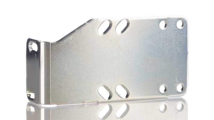 Staffa Telemecanique Sensors XUZASK003 per sensori XUK e XUL, dimensioni 50 x 50 mm, cablata a 2 m, con indicatori LED.