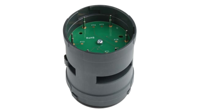 Schneider Electric XVUC9S Torretta Segnalatore Luminoso Modulare Ø60mm, h58mm, 24V ca/cc - Ideale per settori industriali e applicazioni in movimento.