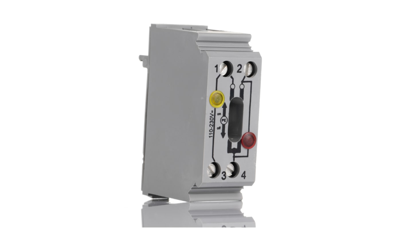 Morsettiera di scollegamento Phoenix Contact 3121012 - Grigia, 41A, LED, guida DIN - Ideale per connessioni elettriche in spazi ristretti.