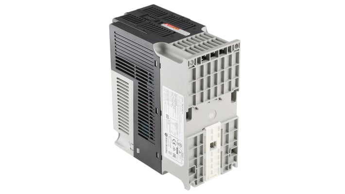 Inverter trifase Allen Bradley 25B-D010N114, potenza 4 kW, montaggio su guida DIN, dimensioni 87x180x172 mm, grado di protezione IP20/IP30.