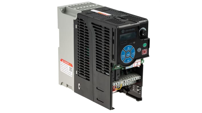 Inverter trifase Allen Bradley PowerFlex 525 - 1,5 kW, 400 V c.a., controllo motore versatile per pompe e nastri trasportatori.