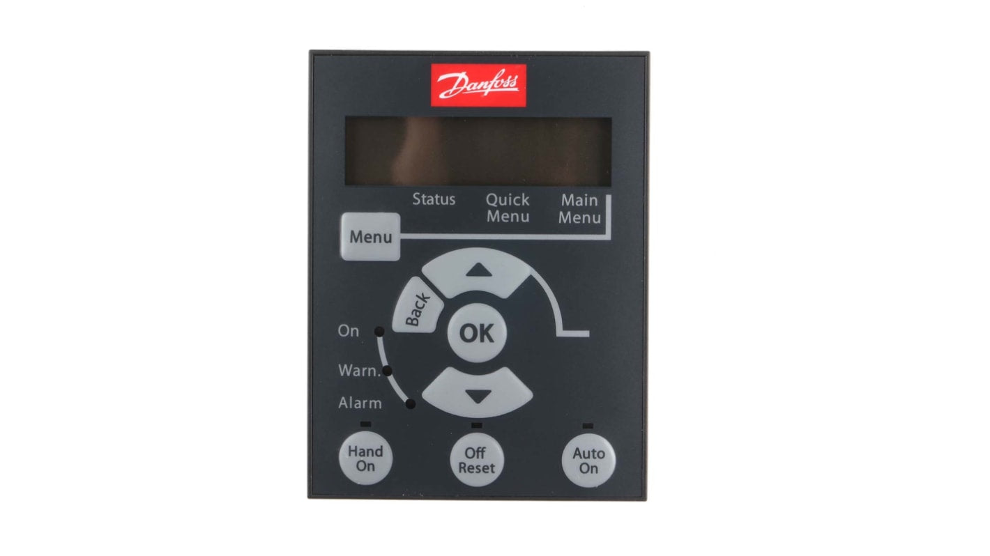 Pannello di controllo Danfoss 132B0100 per VLT Micro Drive, compatibile con LPC 11 e LPC 12, per motori fino a 22 kW.