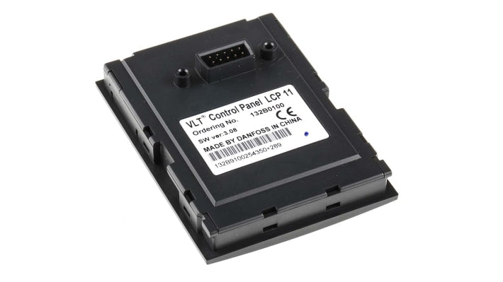 Pannello di controllo Danfoss 132B0100 per VLT Micro Drive, compatibile con LPC 11 e LPC 12, per motori fino a 22 kW.