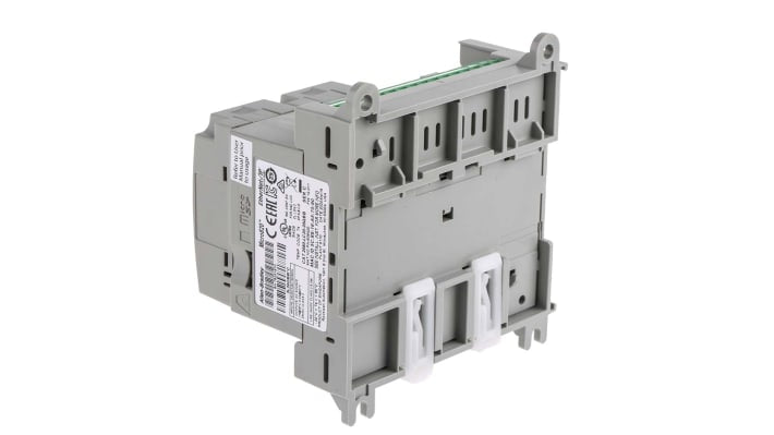 Allen Bradley 2080-LC20-20QBB, CPU PLC Micro820, 20 I/O, montaggio su guida DIN, dimensioni 90 x 104 x 75 mm.