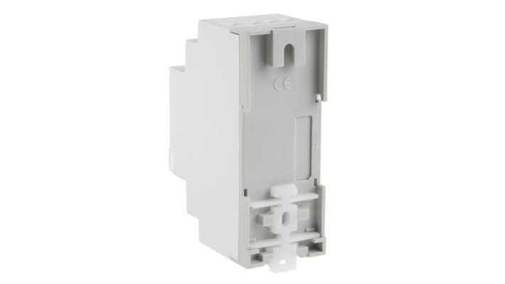 Temporizzatore per guida DIN Schneider Electric CCT15910, 230 V, programmabile, montaggio su guida DIN, dimensioni 90 mm x 63 mm.