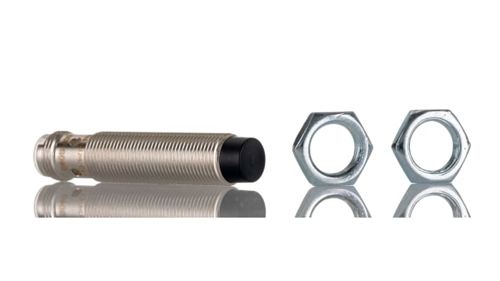 Sensore di prossimità cilindrico PNP BALLUFF BES M12MG-PSC80F-S04G, M12 x 1, rilevamento 8 mm, IP67, alimentazione 10-30 V c.c.