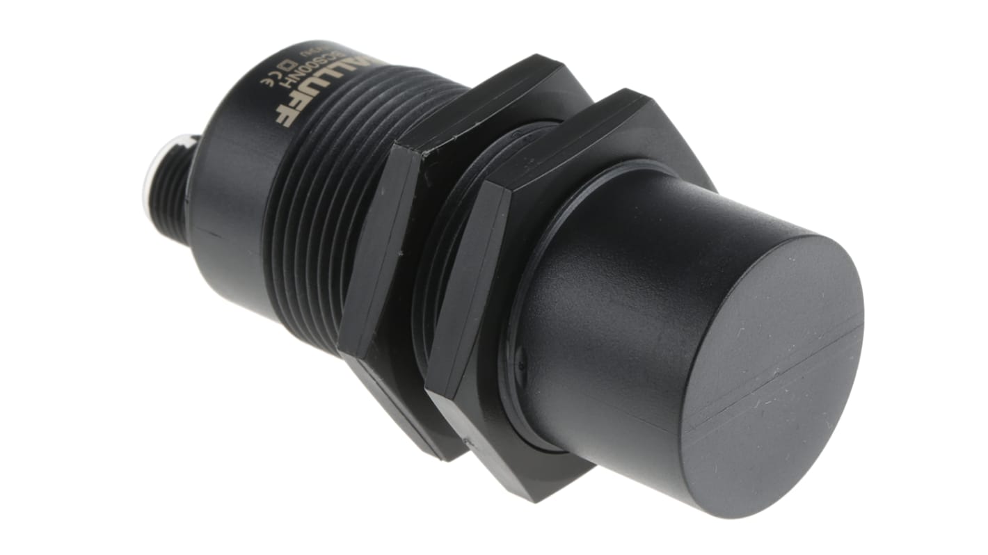Sensore di prossimità cilindrico BALLUFF BCS M30BBE2-PSC25H-S04K, PNP, rilevamento 25 mm, IP67, tensione 10-30 V c.c.