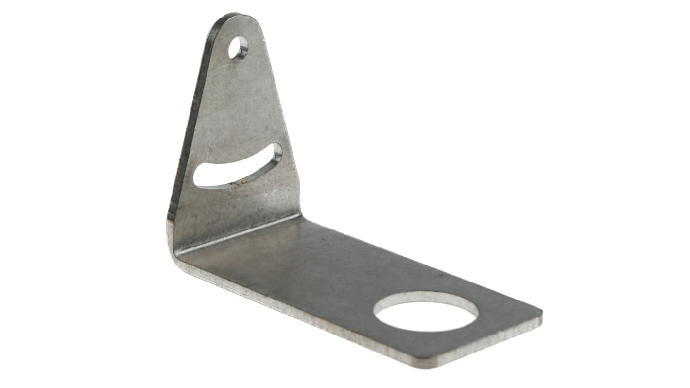 Staffa di montaggio BALLUFF BOS 11-HW-1 per sensori di prossimità, compatibile con Serie 11K e 16K, realizzata in materiale resistente.