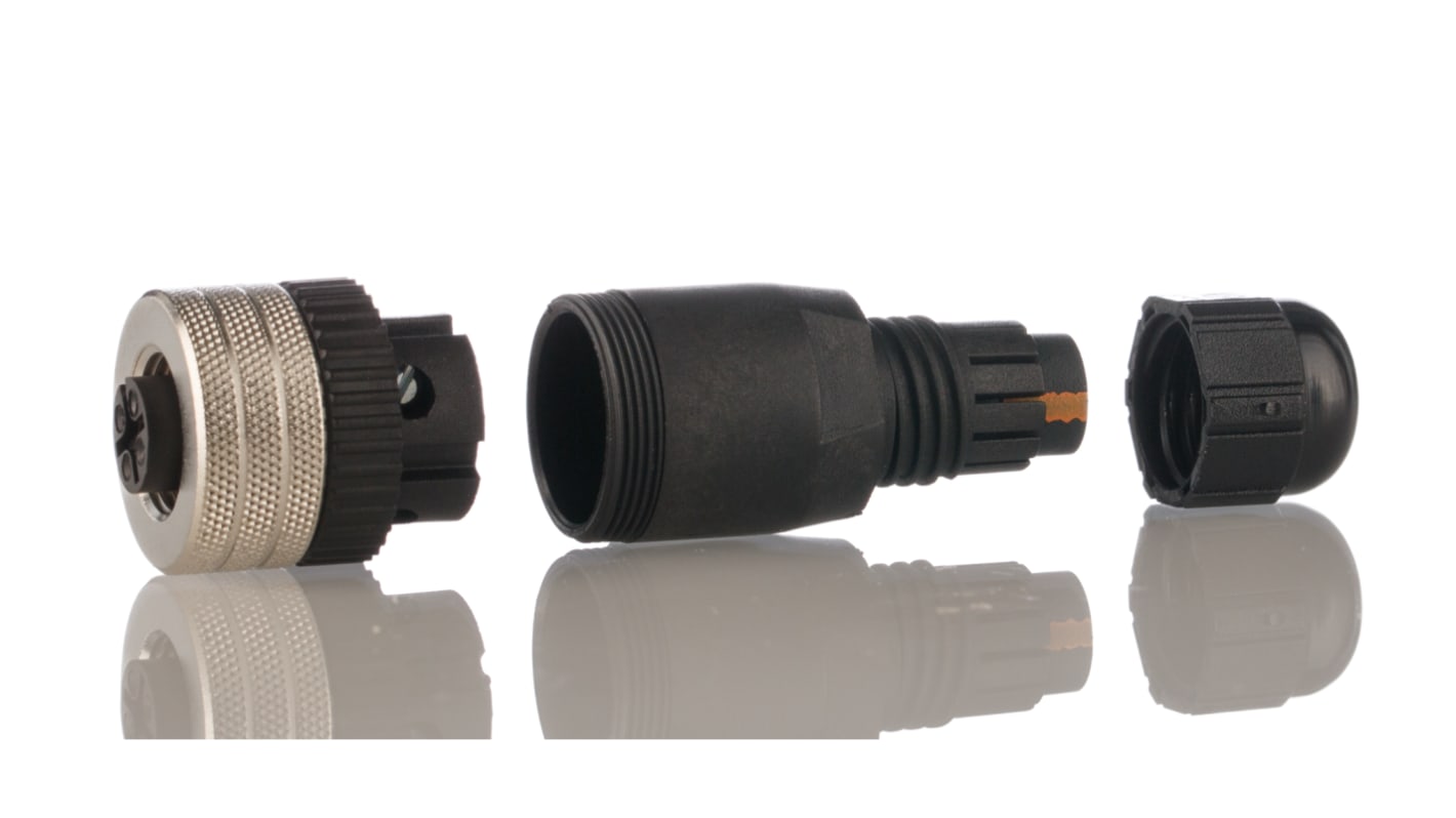 Connettore circolare M12 femmina Brad Molex 1200710035, IP67, 4 poli, montaggio su cavo - Ideale per applicazioni industriali.