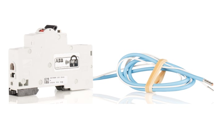 Interruttore differenziale ABB DSE201 C32 AC30, 1P+N, 32A, montaggio su guida DIN, dimensioni 17,5 x 100 x 68,9mm.