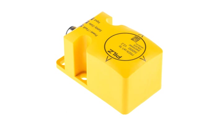 Interruttore di sicurezza senza contatto Pilz 540000, tecnologia transponder, grado di protezione IP67, connessione M12.