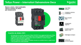 Interruttore automatico protezione motore Schneider Electric GV2ME16 - 690V 14A TeSys Deca - HVAC e automotive.