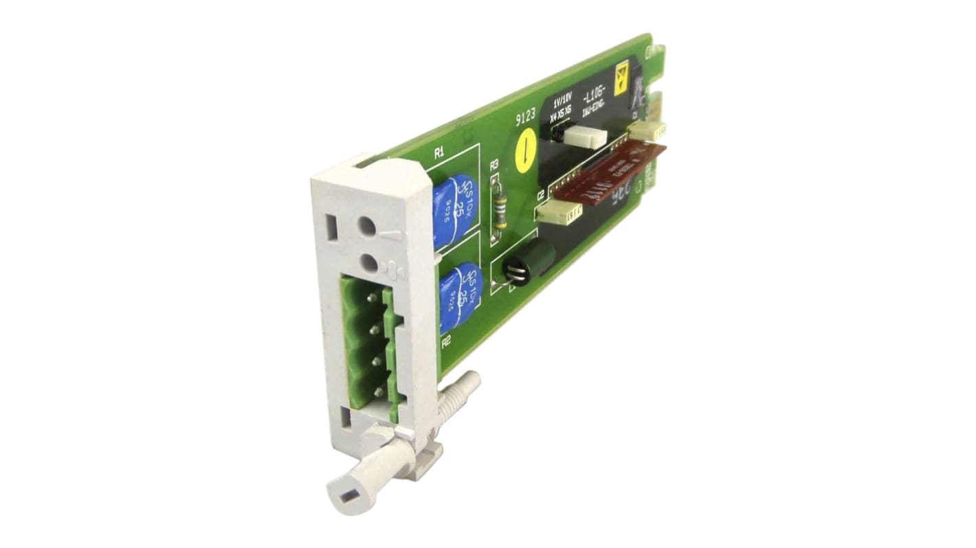 Scheda di ingresso Siemens 6DR2800-8J per controller SIPART DR19, compatibile con moduli accessori e dotata di display.