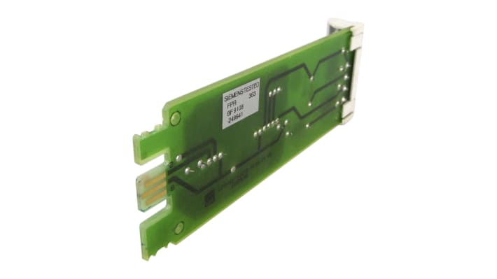 Scheda di ingresso Siemens 6DR2800-8J per controller SIPART DR19, compatibile con moduli accessori e dotata di display.