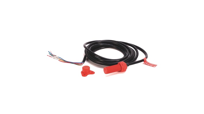 Interruttore di sicurezza RFID Allen Bradley Guardmaster 440N-Z21S16H, 24V cc, IP69K, dimensioni 67.06mm x 18mm, attuatore incluso.