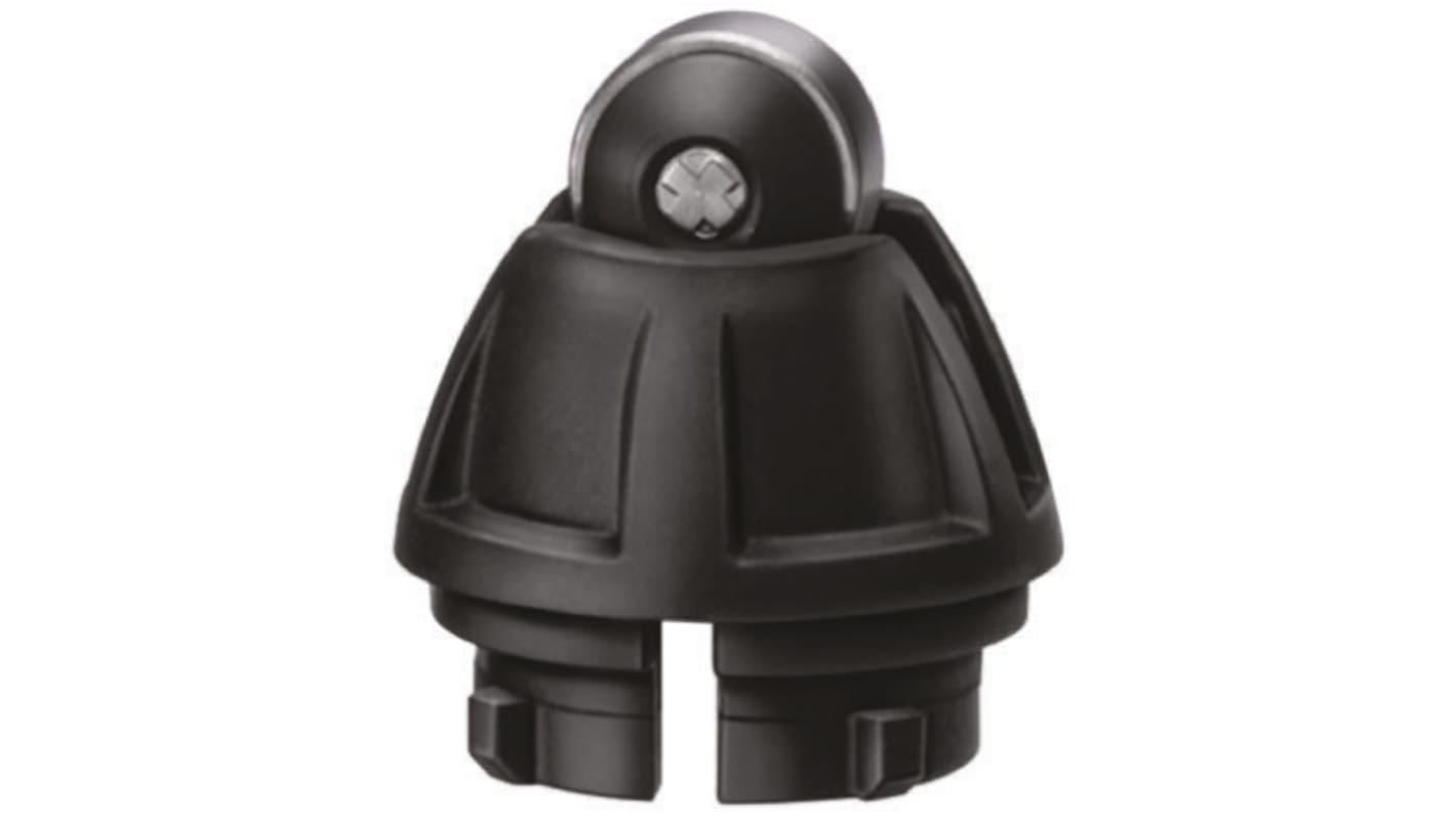 Siemens 3SE5000-0AD03, testa attuatore per interruttore di fine corsa 3SE5, con tasti arrotondati, resistente a oli e polvere, assemblaggio rapido.