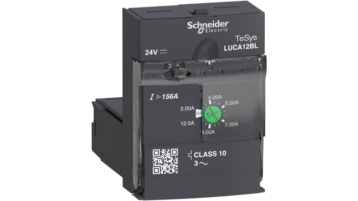 Schneider Electric - LUCA12BL Controller di avviamento diretto in linea TeSys, 690 V AC, 9 kW. Protezione contro sovraccarichi e cortocircuiti per motori industriali.
