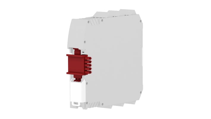 Connettore bus di espansione Preventa XPSMCMCN0000SG per controller di sicurezza Schneider Electric. 5 pin, compatibile con guida DIN Omega da 35 mm. Certificato TUV SUD Cat. 4, PLe.