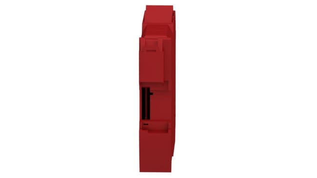 Modulo d'uscita relè di sicurezza Schneider Electric XPSMCMRO0004, 24 V c.c., 4 ingressi/uscite, montaggio su guida DIN, dimensioni 22,5 x 99 x 114,5 mm.