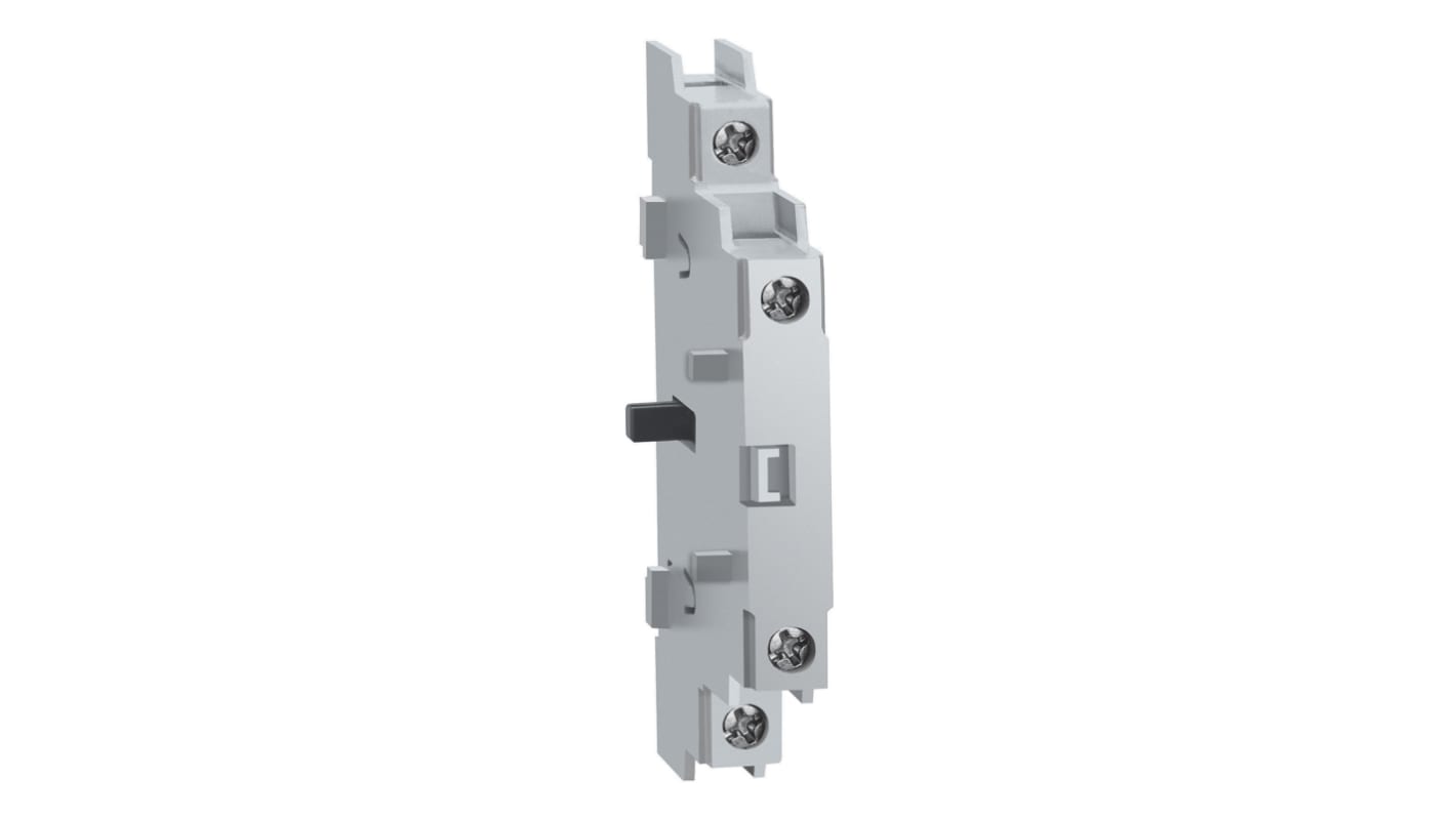 Interruttore ausiliario Lovato GAX1011A per sezionatori GA, compatibile con modelli GA063SA e GA-D, progettato per un'installazione sicura.