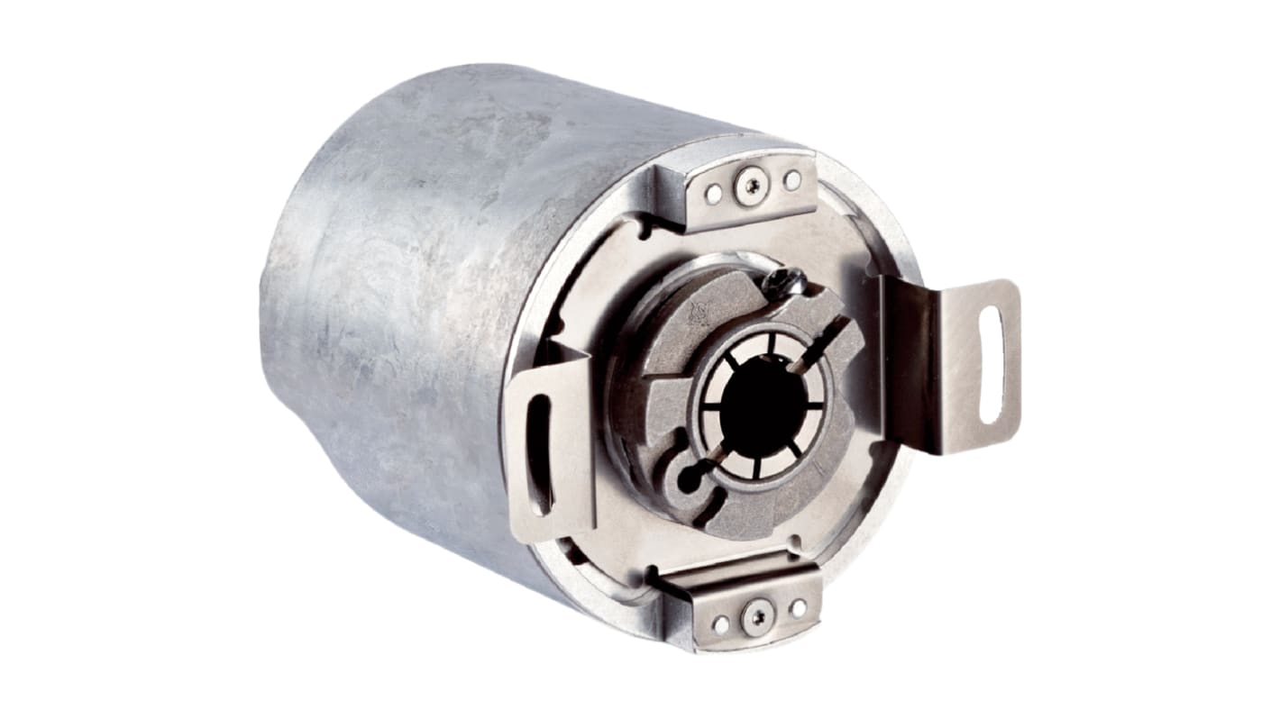Encoder assoluto Sick AFM60A-BHNB018X12, flangia ad albero, 15mm, risoluzione 18 Bit, interfaccia PROFINET, IP65/IP67.