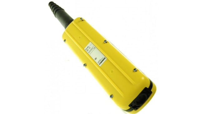 Stazione pensile a pulsante Schneider Electric XACA671, 6NA, interruttore meccanico, protezione IP65, temperatura -25/+70°C.