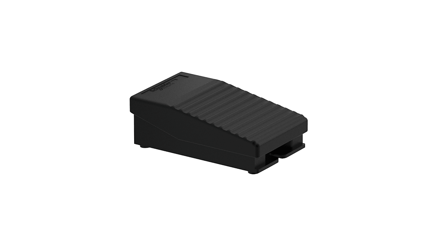 Interruttore a pedale instabile On-Off Schneider Electric XPEA110, SPST, IP43, dimensioni 161 x 94 x 54 mm, colore nero.