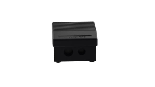 Interruttore a pedale instabile On-Off Schneider Electric XPEA110, SPST, IP43, dimensioni 161 x 94 x 54 mm, colore nero.