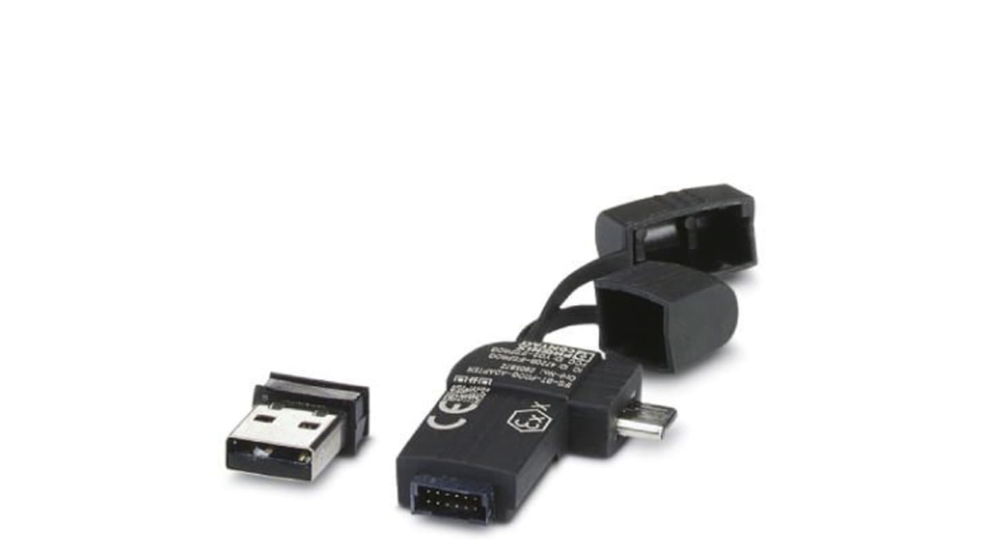 Adattatore Bluetooth Phoenix Contact 2905872 per programmazione wireless di Gateway e dispositivi MINI Analogue.