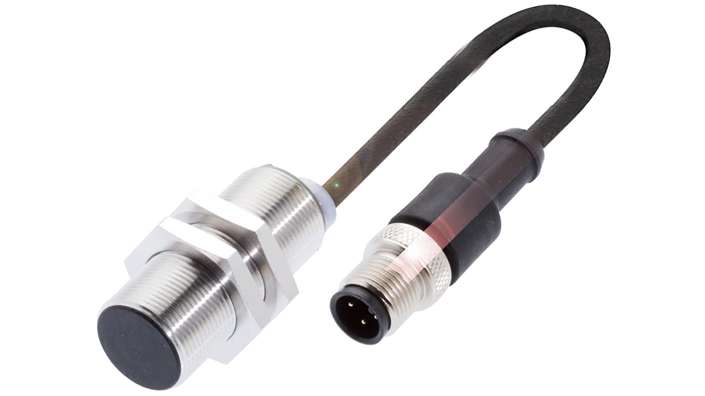 Sensore di prossimità cilindrico BALLUFF BES M18MG-GSC70B-BP00,3-GS04, induttivo M18, rilevamento 7 mm, IP67, connettore M12.
