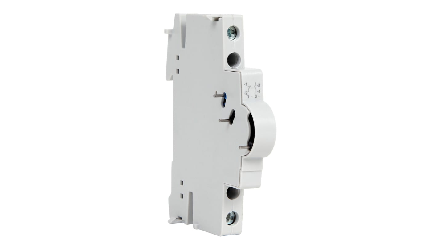 Dispositivo di scatto Allen Bradley 189-AR11 per interruttore automatico 1492-D c.c. 63A. Contatto ausiliario per sicurezza e protezione in ambito industriale.