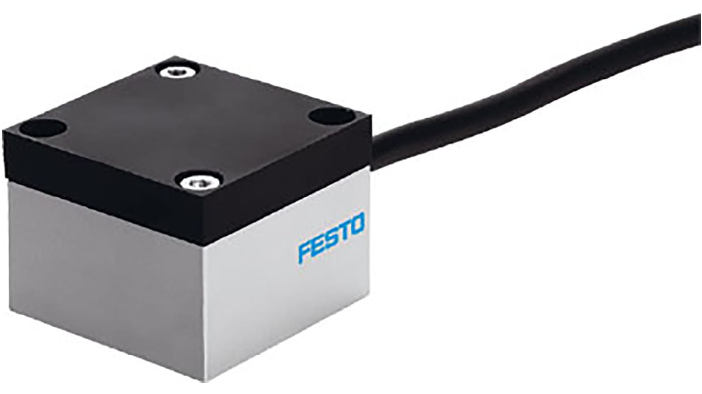 Pressostato Festo PE-1000, contatti NC/NA, pressione 0-1 bar, connessione M5, grado di protezione IP62.