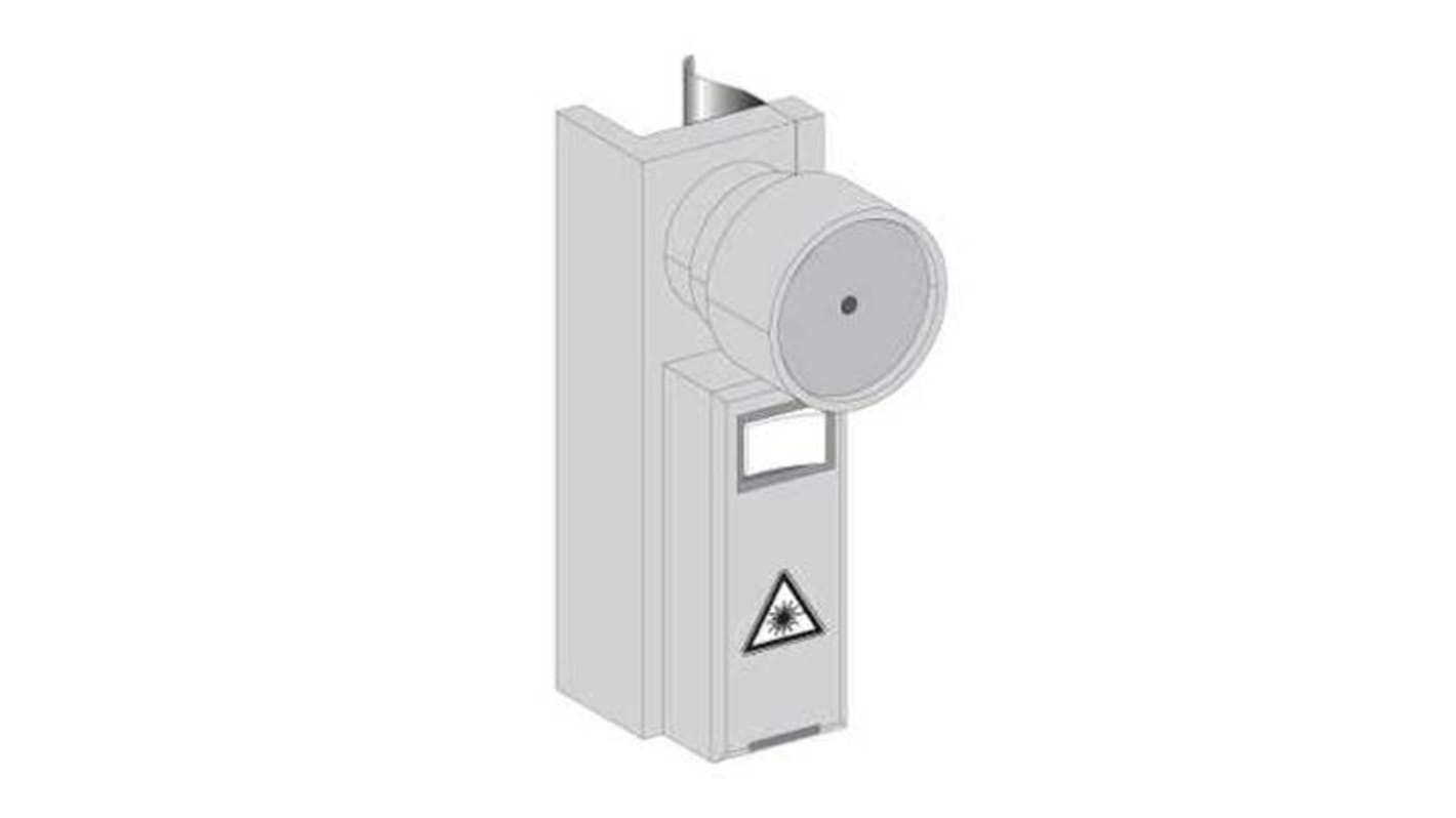 Barriera fotoelettrica Telemecanique Sensors XUSZLPE, perimetrale e di sicurezza, con accessori per montaggio e test.