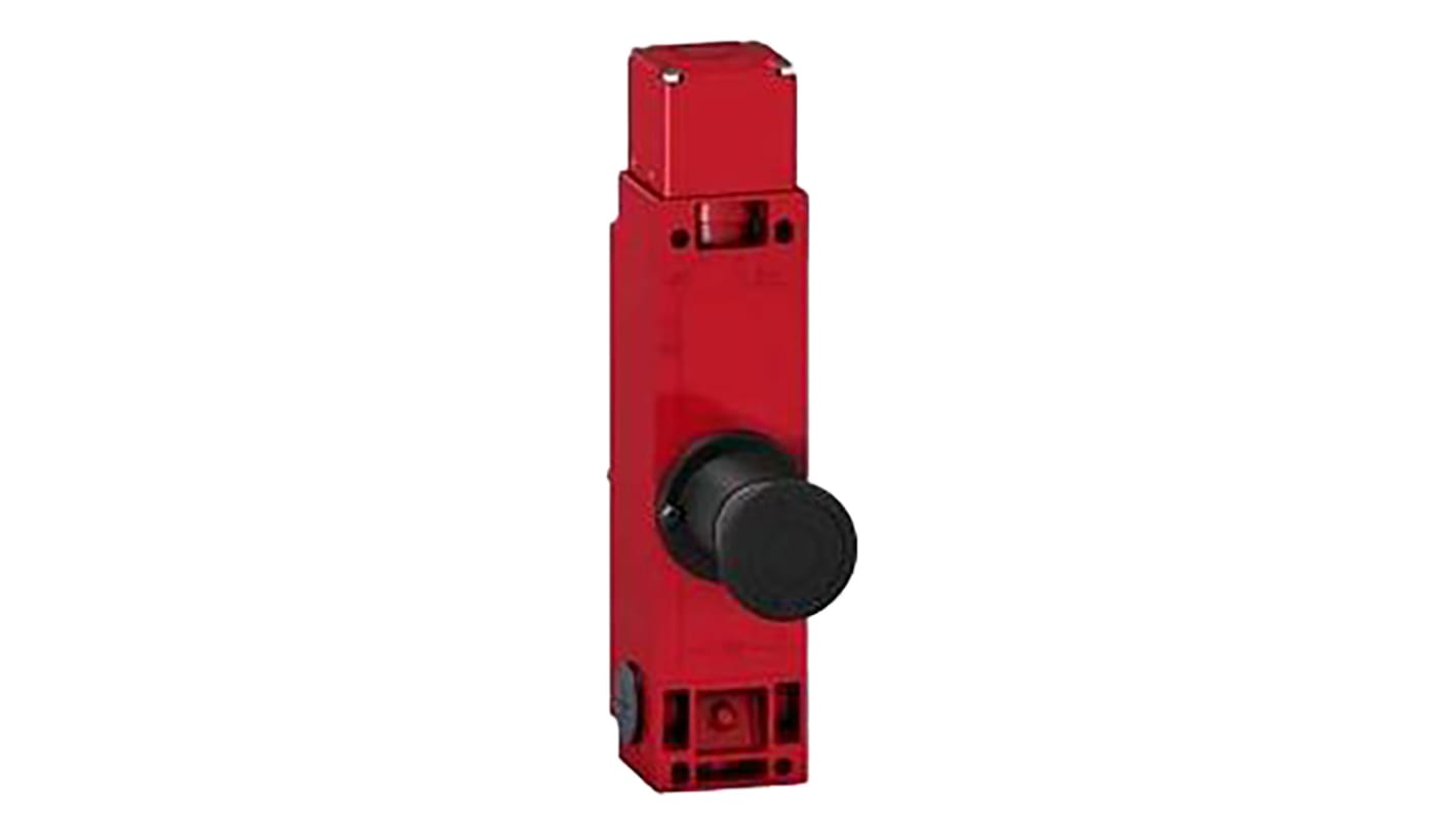 Interruttore di interblocco a solenoide Telemecanique Sensors, 24V, 4NC, IP66/IP67, dimensioni 44x51x205mm, attuatore a chiave incluso.