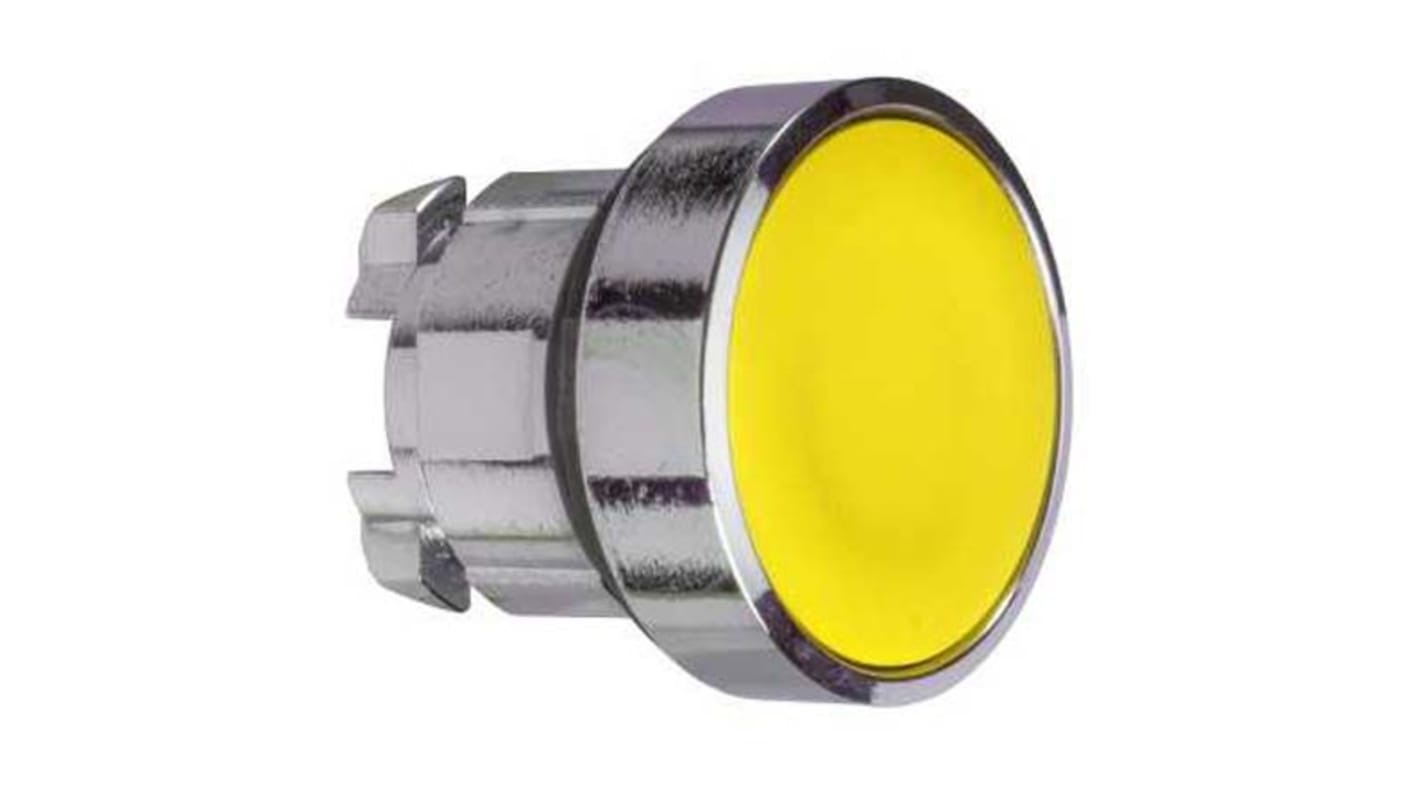 Attuatore pulsante instabile giallo Schneider Electric, serie Harmony XB5, diametro 22 mm, protezione IP66/IP67.