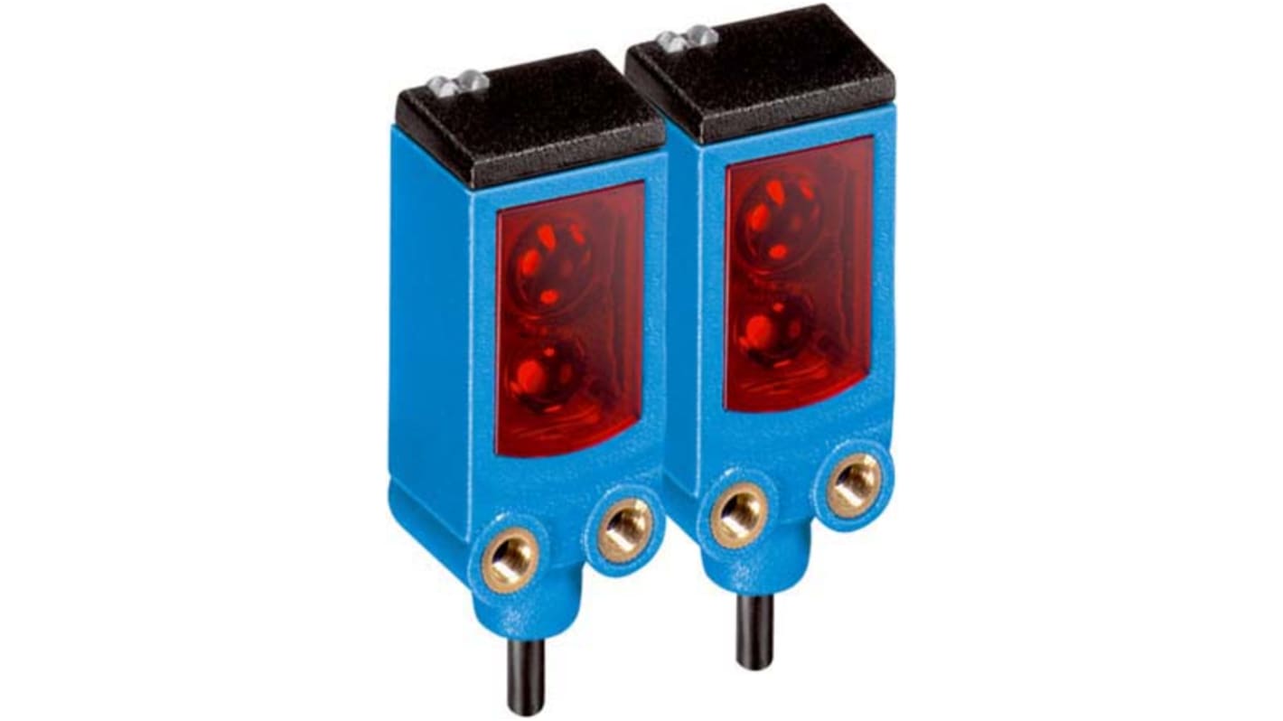 Sensore fotoelettrico rettangolare Sick WSE4C-3P2230A00, rilevamento fino a 4 m, uscita PNP, montaggio a pannello, IP66/IP67.