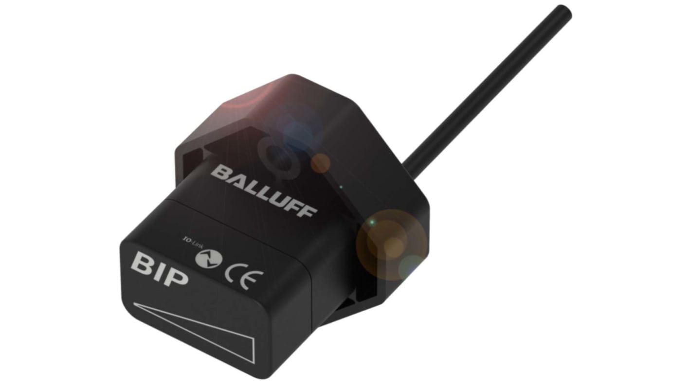 Sensore di prossimità BALLUFF BIP LD2-T014-01-EP02, analogico IO-Link, rilevamento 14 mm, IP67, corpo in poliammide.