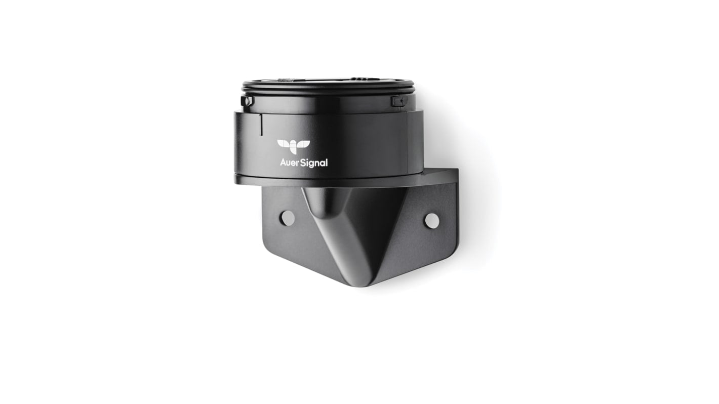 Base di montaggio AUER Signal 901573900 per torrette ECOmodul60 - Serie YMV, IP66, Nero. Ideale per installazioni modulari.
