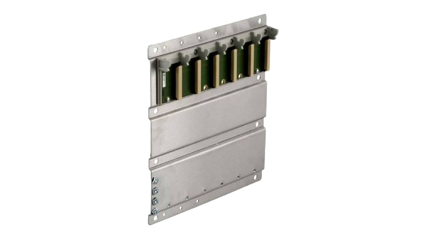 Schneider Electric 140XBP00600, backplane Modicon Quantum 6 slot, montaggio a rack, dimensioni 265 x 104 x 290 mm.