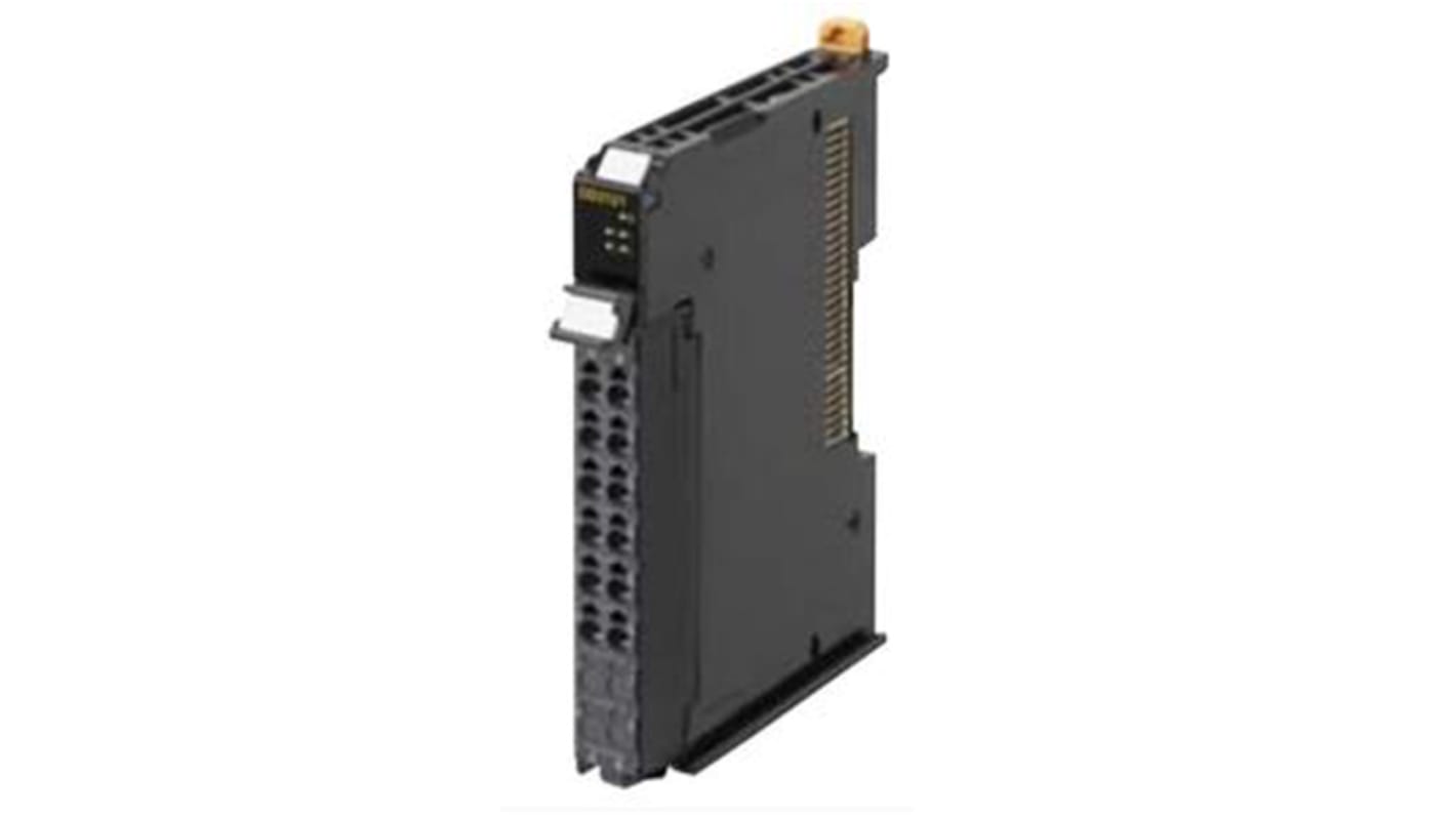 Modulo I/O digitale Omron NXOD4256 per PLC CJ, 8 uscite, alimentazione 24 V c.c., montaggio a pannello, dimensioni 12 x 71 x 100 mm.