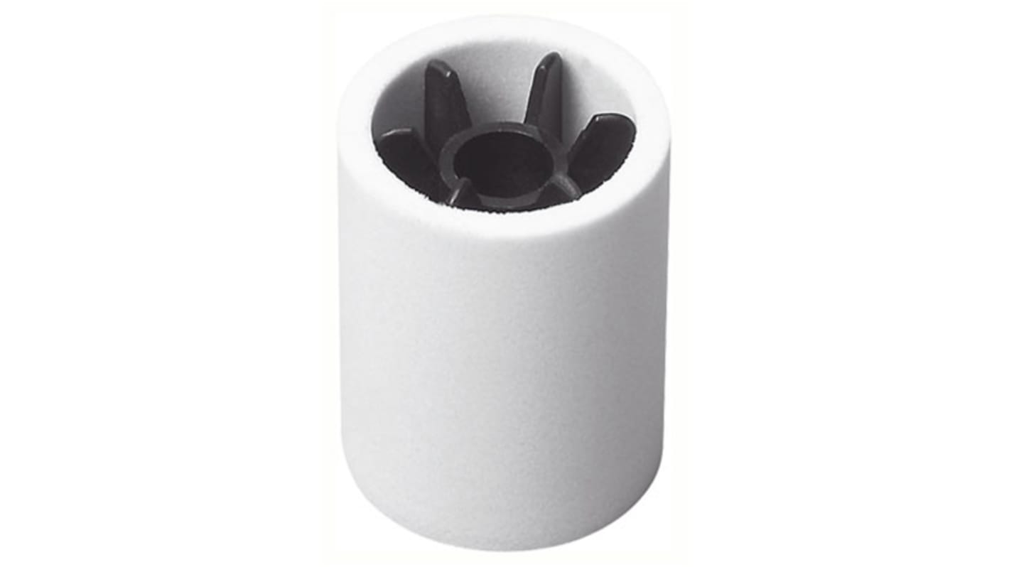 Elemento filtrante Festo MS6-LFP-E per Serie MS6, grado di filtrazione 40 µm, compatibile con regolatore Festo. Colore bianco per identificazione.