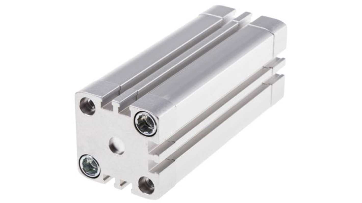 Cilindro pneumatico Festo ADN-50-80-I-P-A, doppio effetto, foro 50mm, corsa 80mm, montaggio verticale o orizzontale.