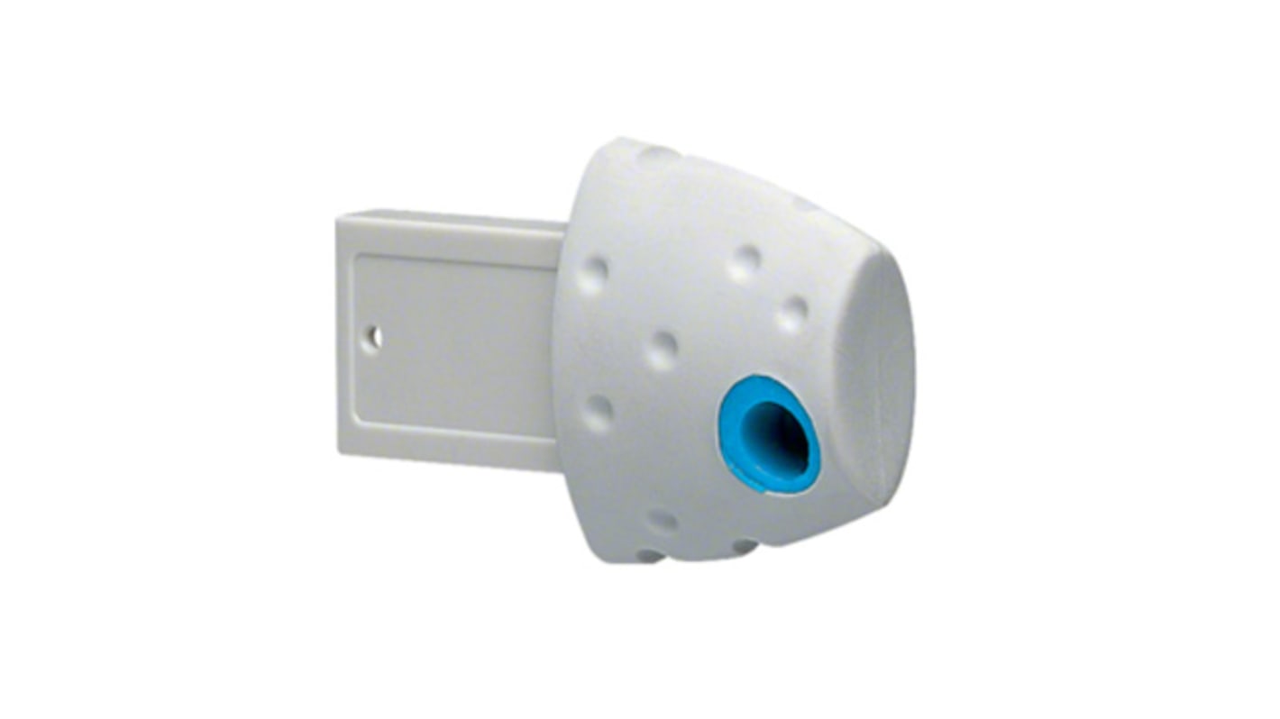 Chiave di programmazione Hager EG005 per interruttori temporizzati digitali EG103x e EG203x, montaggio su guida DIN, indicazione LED.