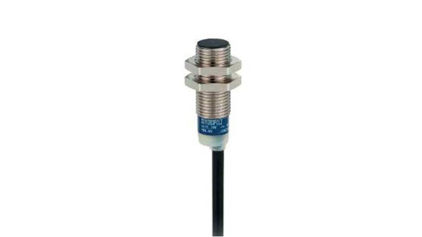 Sensore di prossimità cilindrico PNP Telemecanique Sensors XS112B3PCL2, M12, rilevamento 4 mm, IP65/IP68, -25 a +70 °C.